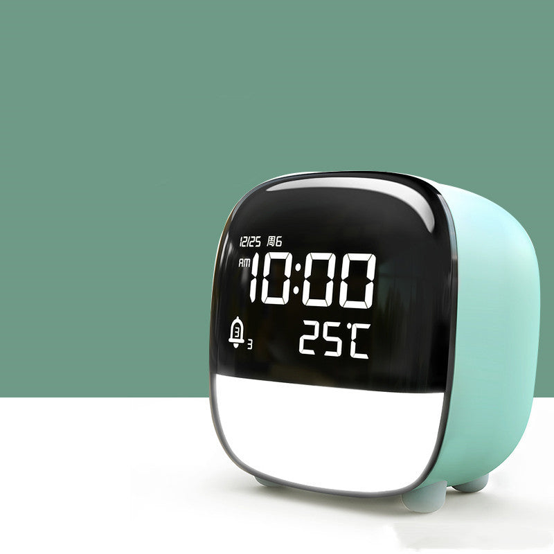 Réveil Enfant 7 ans – Cube LED avec Veilleuse Intégrée et Thermomètre