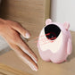 Réveil Enfant Lumineux Ours Rose – Veilleuse et Horloge LED