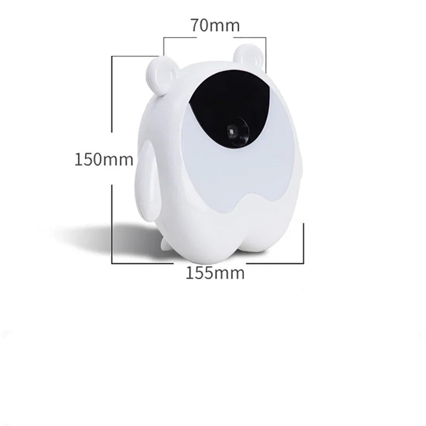 Réveil Enfant Lumineux Ours Rose – Veilleuse et Horloge LED