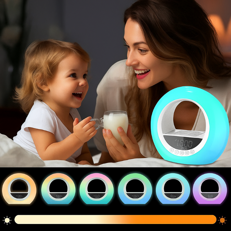 Réveil Intelligent Lumière d’Aube – Pour un Sommeil Réparateur