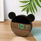Réveil Lapin Enfant Intelligent en Forme de Mickey avec Affichage Digital LED