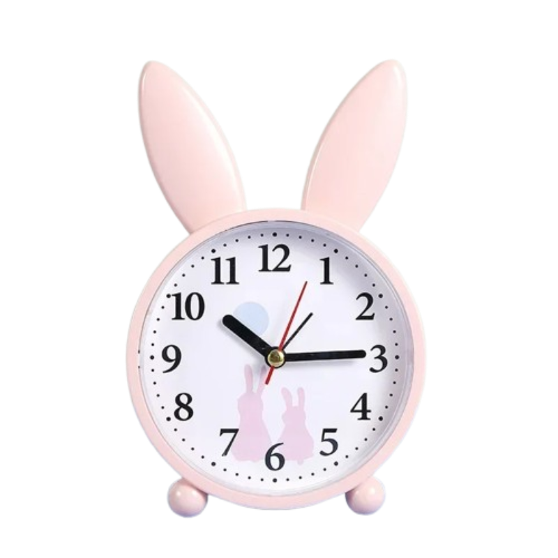 Réveil Lapin Enfant à Oreilles – Apprentissage Ludique et Décoratif