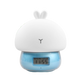 Réveil Lapin LED avec Affichage Digital et Veilleuse Colorée – Design Mignon