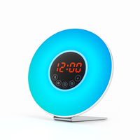 Réveil Simulateur d'Aube – Radio FM et 7 Couleurs LED