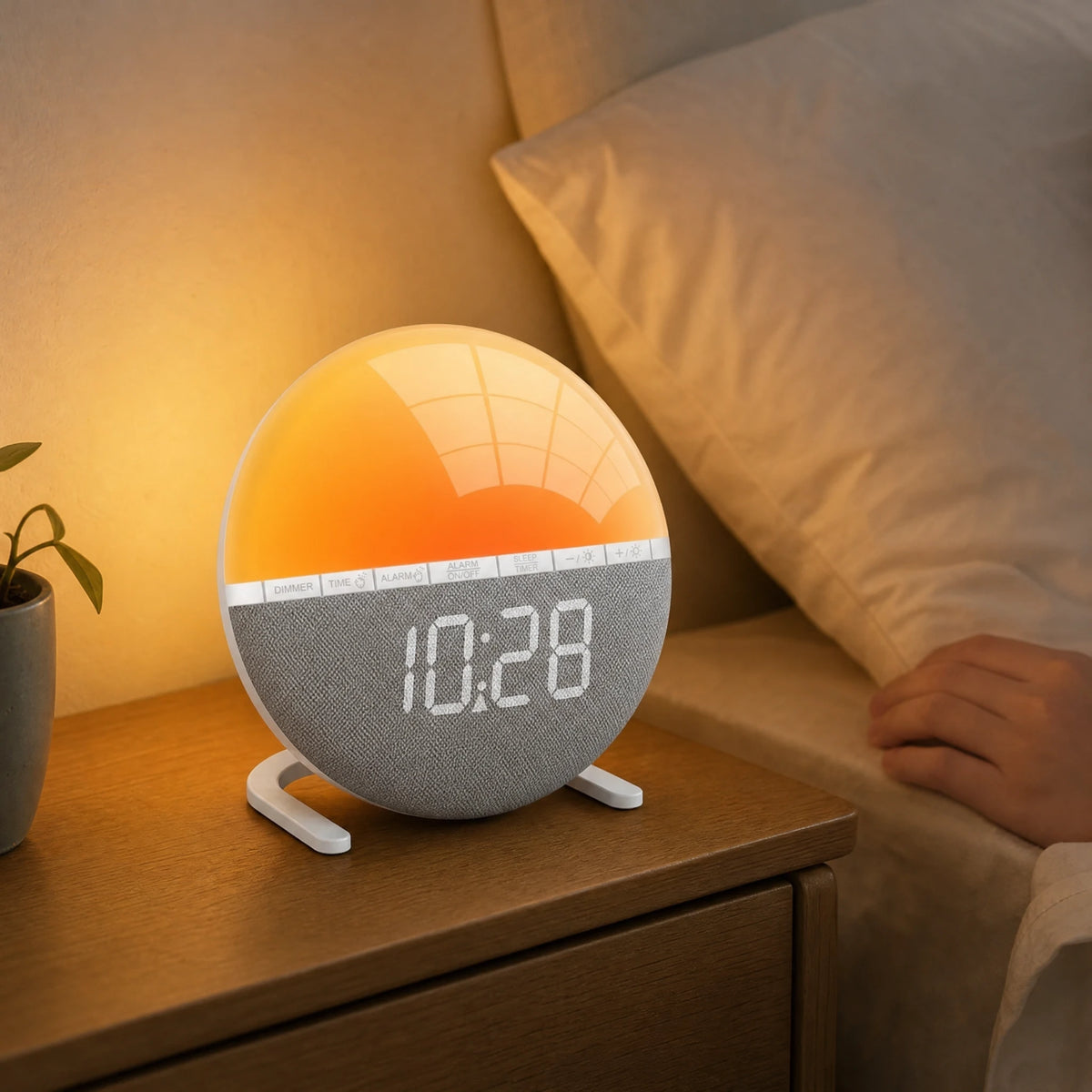Réveil Simulateur d’Aube LED - Utilisation du produit