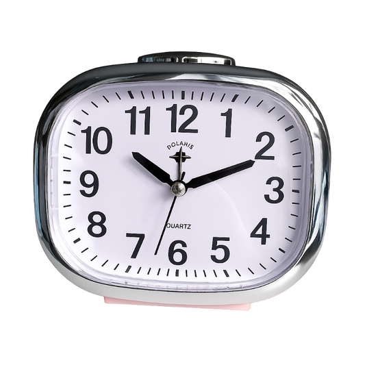 Réveil Vintage Mécanique Silencieux sur fond transparent